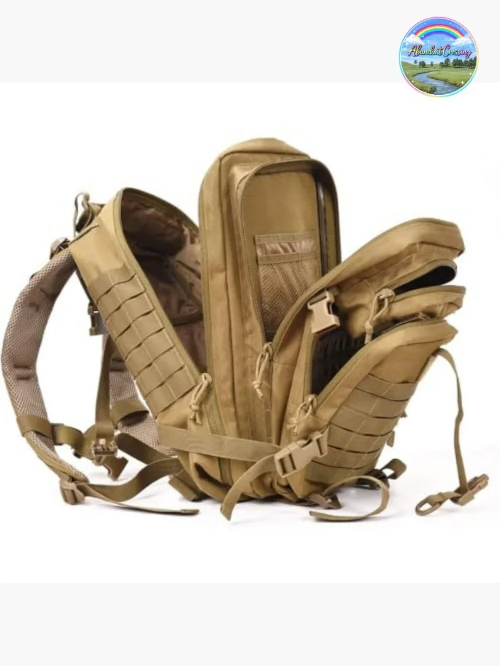 Military Tactical Assault Pack Backpack MOLLE Bug Out Bag for Hiking Camping